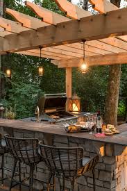 Outdoor Kitchen And Firepit