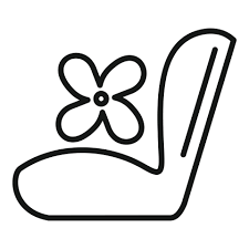 Seat Air Vent Icon Outline Vector Car