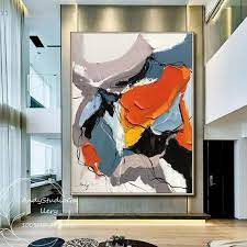 Extra Large Colorful Abstract Painting