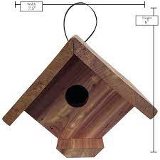 Rcs Gifts Bird House Wren Set Of 2