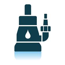 Submersible Water Pump Icon Stock