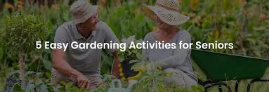 5 Easy Gardening Activities For Seniors
