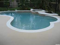 Painted Pool Deck Concrete Pool Paint