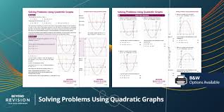 Solving With Quadratic Graphs Teacher