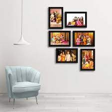 Collage Photo Frame Wall Hanging Set Of