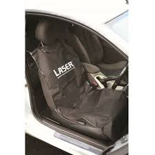 Laser Front Seat Protector Black 4378