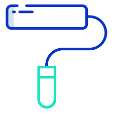 Paint Roller Icongeek26 Outline Colour Icon