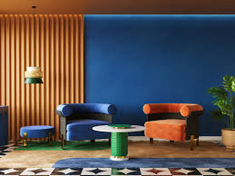 Modern Orange Living Room Colour Ideas