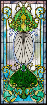 Stained Glass Doors