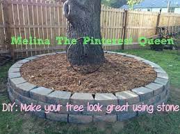 Diy Stone To Go Around Your Tree