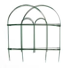 Glamos Wire 18 In Folding Fence Green