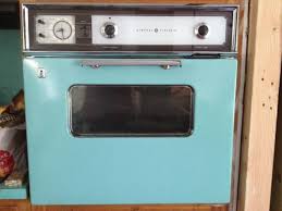Turquoise Vintage Ge Wall Oven 1960 S