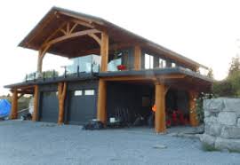 4 styles of post and beam log homes