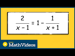 Solve Rational Equation With Quadratic