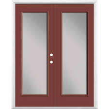 Clear Glass Patio Door With Brickmold