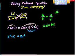 Solving Rational Equations Cross