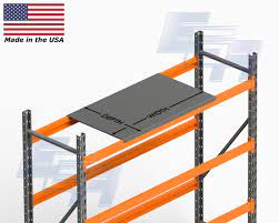 solid sheet decking for pallet racking