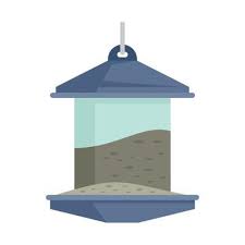 Bird Feeder Vector Art Icons And