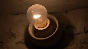 Light Bulb In Basement In 4k Slow