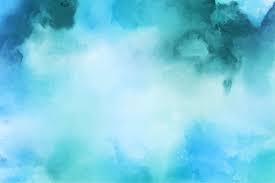 Blue And Turquoise Ombre Abstract