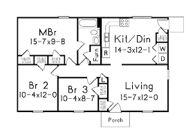 Plan 97218 Small Ranch Home Plan