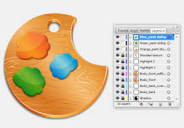 Paint Icon In Adobe Ilrator