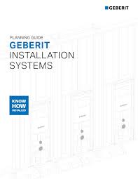 In Wall Toilet Systems Geberit Usa