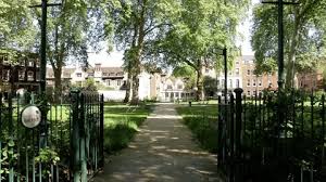 Charterhouse Park Gates Stock