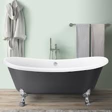 Acrylic Clawfoot Bathtub