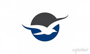 Bird Logo Template Vector Icon Flying