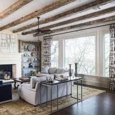 how to add wood beams on a ceiling