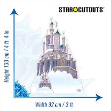 Disney Castle Winter Lifesize Cardboard