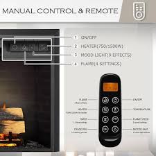 Edendirect 39 In Electric Fireplace