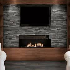 Stacked Stone Fireplaces On A Budget
