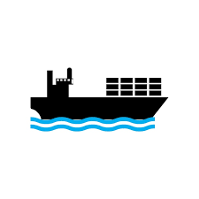 Ship Icon Logo Vector Design