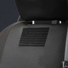 Front Seat Covers Black Smittybilt