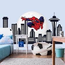 Spiderman Wall Decal Boys Room