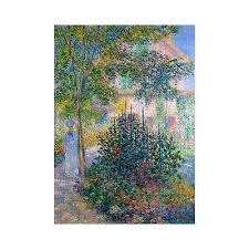 Claude Monet Camille In Garden At