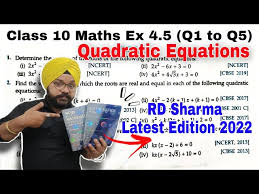 Rd Sharma Class 10 Solutions Ex 4 5