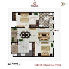 Bhk Apartments In Coimbatore Floor Plan