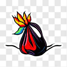 Colorful Bird Of Paradise Flower Png
