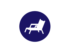 Beach Chair Icon Graphic By