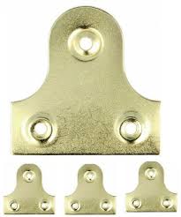 Picture Hanging Brackets Brass