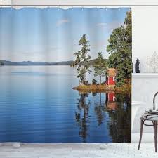 Ambesonne Landscape Shower Curtain