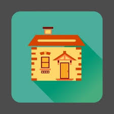 Wooden House Icon Png Images Vectors
