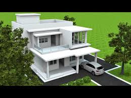 4 Bedroom Modern Duplex House Design