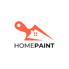 Home Painting Logo Design Icon Vector