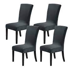 Sx Dark Gray Stretch Dining Chair