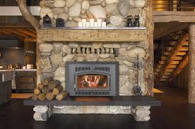 Lopi Wood Fireplace Insert Rustic
