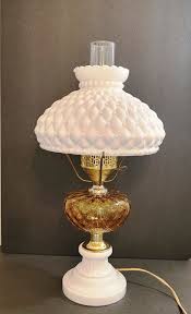 Buy Vintage Amber Coin Dot Table Lamp